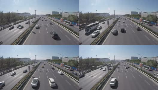 交通在北京,中国高清在线视频素材下载