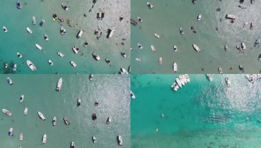 无人机视频的Haulover入口北迈阿密佛罗里达高清在线视频素材下载