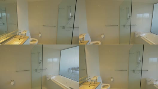 现代浴室高清在线视频素材下载