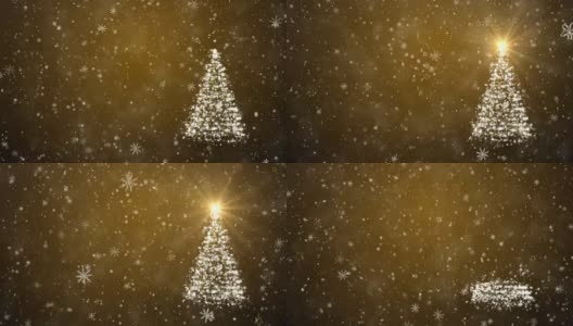 越来越多的圣诞树高清在线视频素材下载