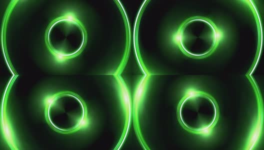 绿色镜头圈眩光双圈高清高清在线视频素材下载