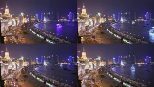 上海外滩，中国高清在线视频素材下载