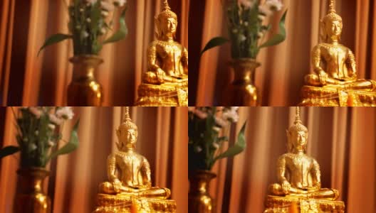 佛像装饰泰国婚礼高清在线视频素材下载