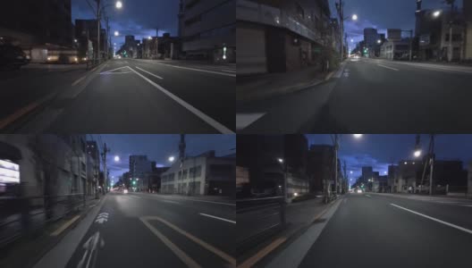 东京清晨自行车2021春季高清在线视频素材下载