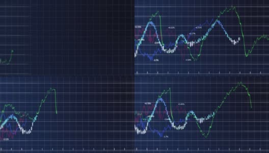 动画统计和财务数据处理高清在线视频素材下载