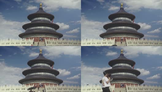 北京建筑:北京天坛高清在线视频素材下载