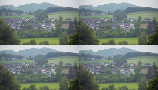 德国一个美丽的小村庄高清在线视频素材下载