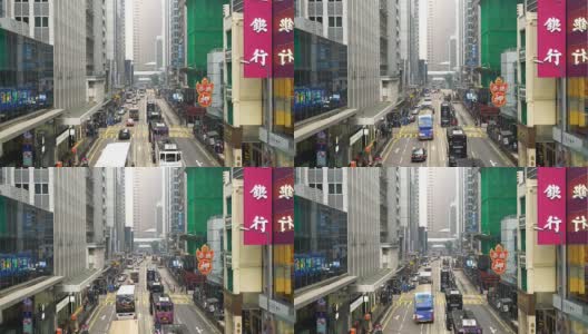传统的电车在香港高清在线视频素材下载