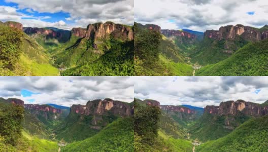 丽江丹霞奇观Timelapse Of Lijiang Grand Canyon高清在线视频素材下载