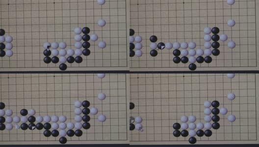 网络围棋的游戏高清在线视频素材下载