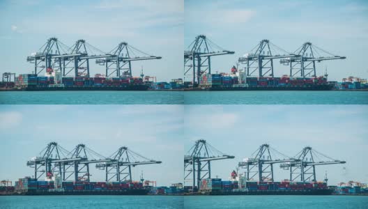 景观装货港高清在线视频素材下载