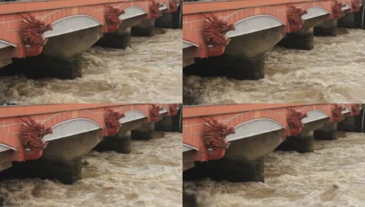 中国龙的桥梁高清在线视频素材下载