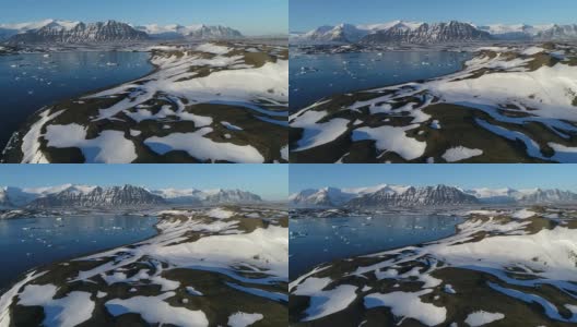 冰川湖高清在线视频素材下载