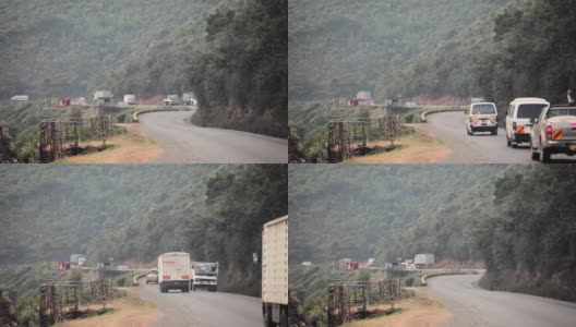肯尼亚裂谷公路与交通高清在线视频素材下载