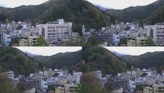 摇摄:日本福岛的土鳖温泉高清在线视频素材下载