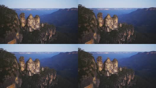 澳大利亚悉尼附近的蓝山高清在线视频素材下载