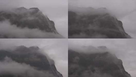 喜马拉雅山54号岩石黄昏延时高清在线视频素材下载