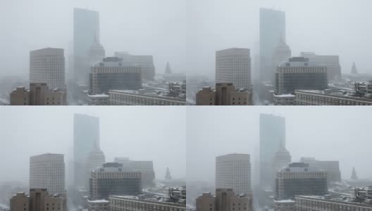 2015年波士顿暴风雪高清在线视频素材下载