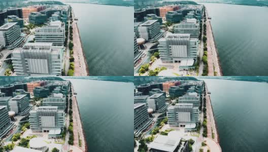 香港的现代建筑高清在线视频素材下载