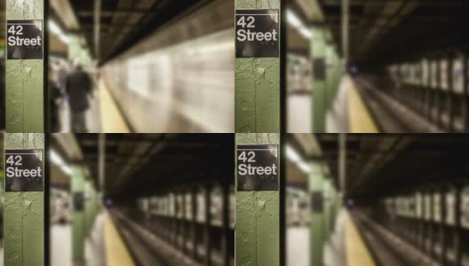 主要城市的地铁站高清在线视频素材下载