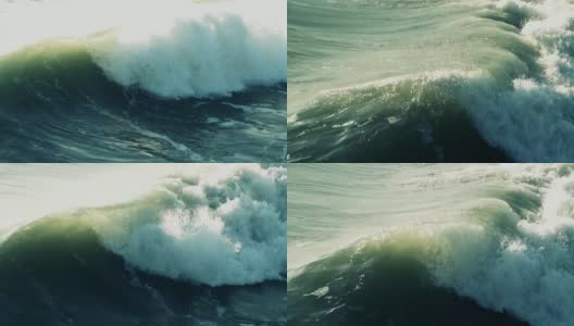 海浪(超级慢镜头)高清在线视频素材下载