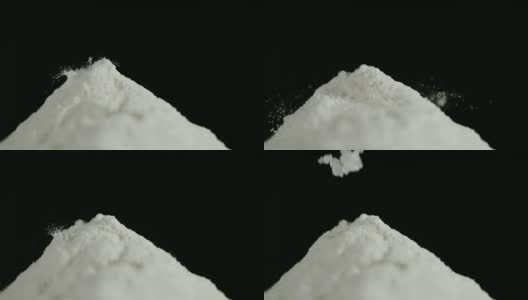 SLO MO CU盐堆高清在线视频素材下载