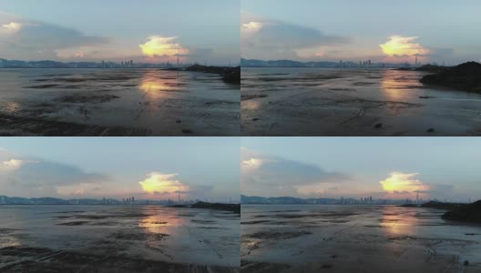香港白泥泥滩高清在线视频素材下载
