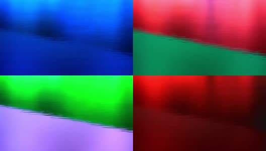彩色光影水反射高清在线视频素材下载