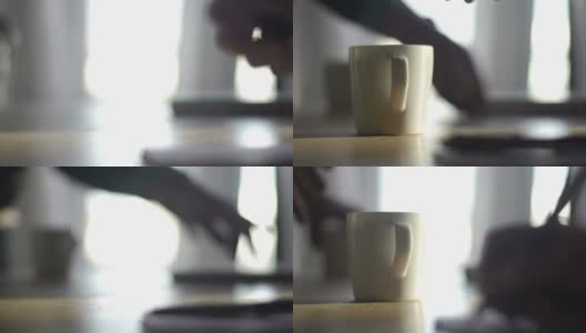 咖啡时间RE LI高清在线视频素材下载