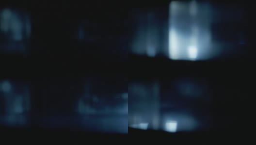 蓝光在复古镜头上闪烁高清在线视频素材下载