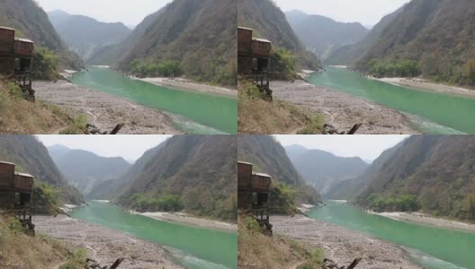 北阿坎德邦的恒河高清在线视频素材下载