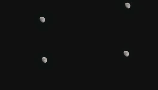 TL:月亮在夜晚升起高清在线视频素材下载