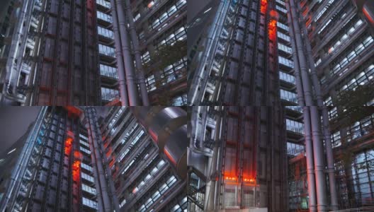 伦敦的摩天大楼，英格兰，英国高清在线视频素材下载