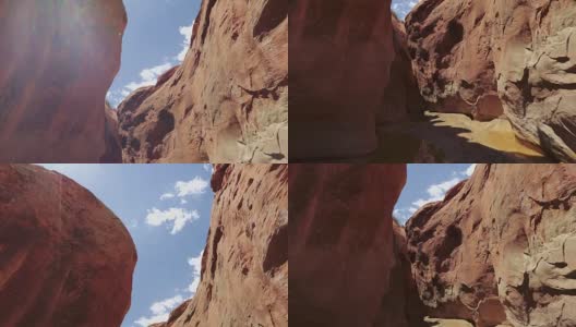 埃斯卡兰特国家纪念碑大峡谷，犹他州高清在线视频素材下载