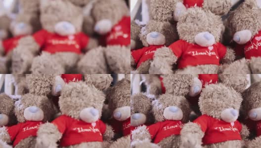 玩具熊在礼品店高清在线视频素材下载