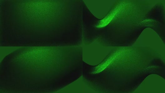 抽象绿粒子波高清在线视频素材下载