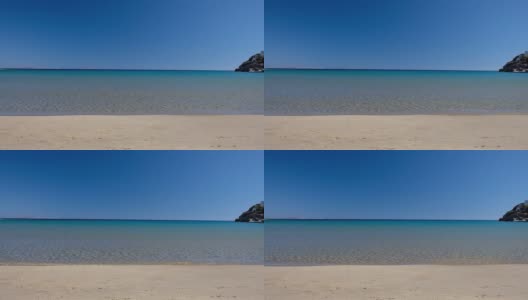 神奇的希腊海滩高清在线视频素材下载
