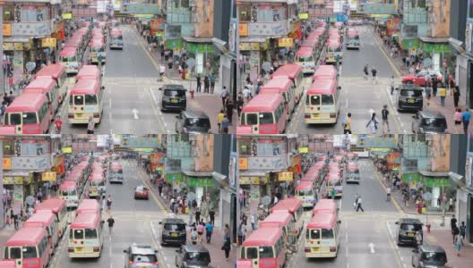 角是香港的主要购物区之一高清在线视频素材下载