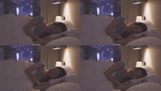 亚洲女性睡眠好高清在线视频素材下载