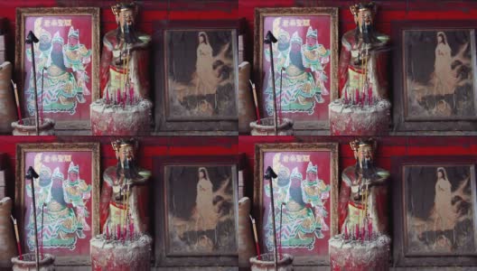 神化中国历史人物和观世音菩萨高清在线视频素材下载