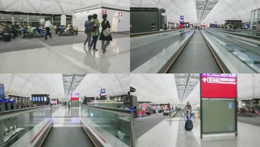 香港机场高清在线视频素材下载