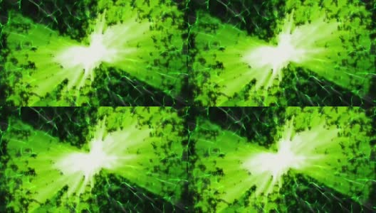 外星绿粒子abstract高清在线视频素材下载