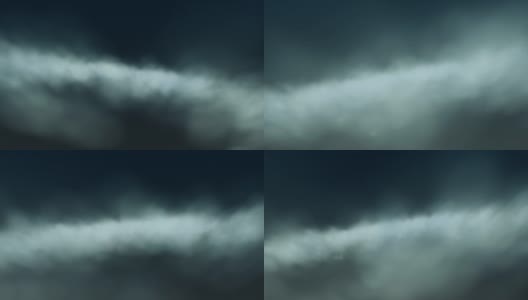 飞过夜空的云循环背景高清在线视频素材下载