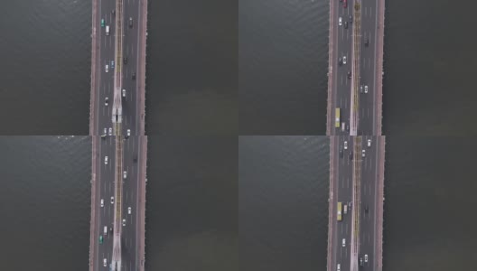 河上的斜拉桥。广州中国高清在线视频素材下载