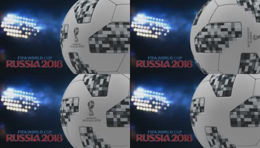 2018俄罗斯世界杯运动图形背景高清在线视频素材下载