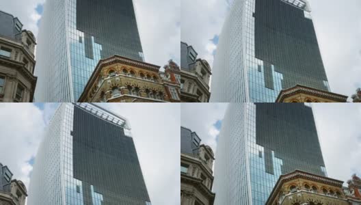 伦敦步话机摩天大楼高清在线视频素材下载
