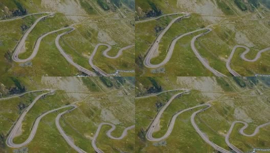 Transfagarasan山路高清在线视频素材下载