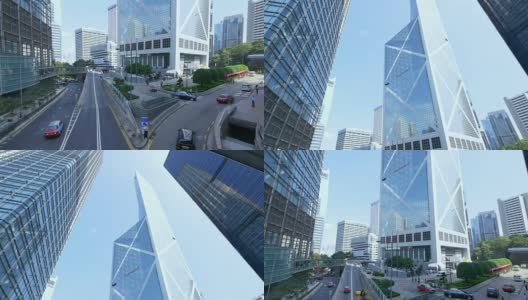 深圳市中心的现代化办公大楼高清在线视频素材下载