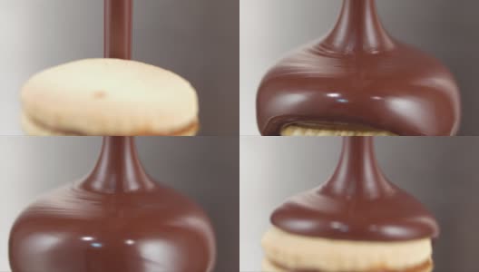 巧克力饼干高清在线视频素材下载