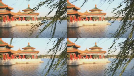 北京美景:北海公园高清在线视频素材下载